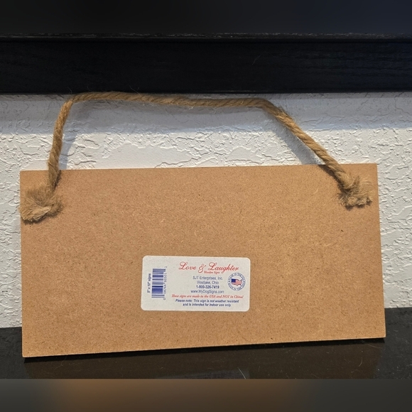 3/$20 Chihuahua "A House is not a Home without a Dog" Wall Decor Gift Sign - Picture 2 of 2